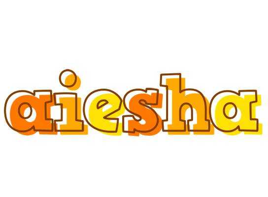 Aiesha desert logo