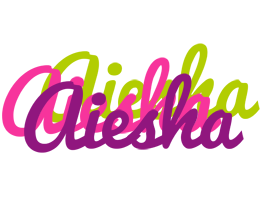 Aiesha flowers logo