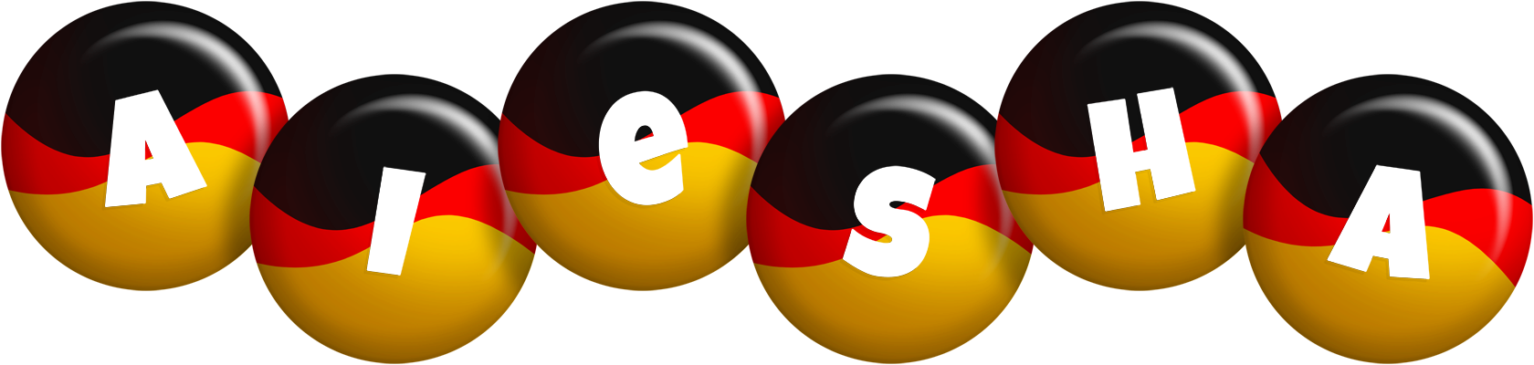 Aiesha german logo