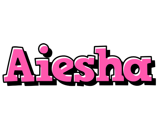Aiesha girlish logo