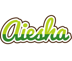 Aiesha golfing logo