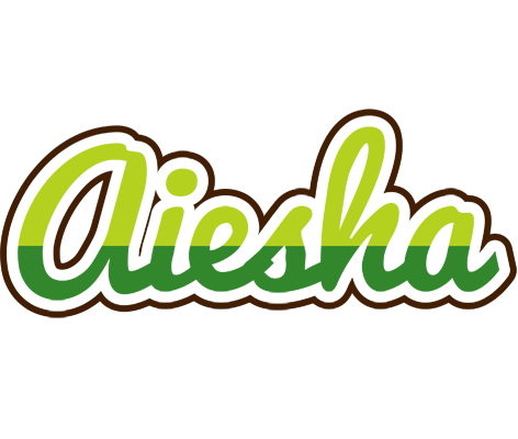 Aiesha golfing logo
