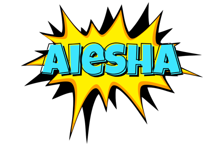 Aiesha indycar logo