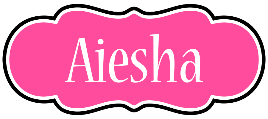 Aiesha invitation logo