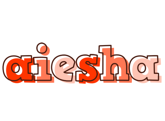 Aiesha paint logo