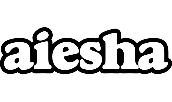 Aiesha panda logo