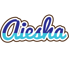 Aiesha raining logo