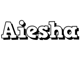 Aiesha snowing logo