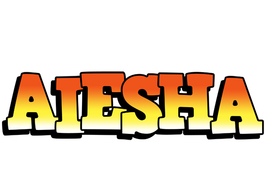 Aiesha sunset logo