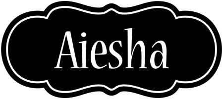 Aiesha welcome logo