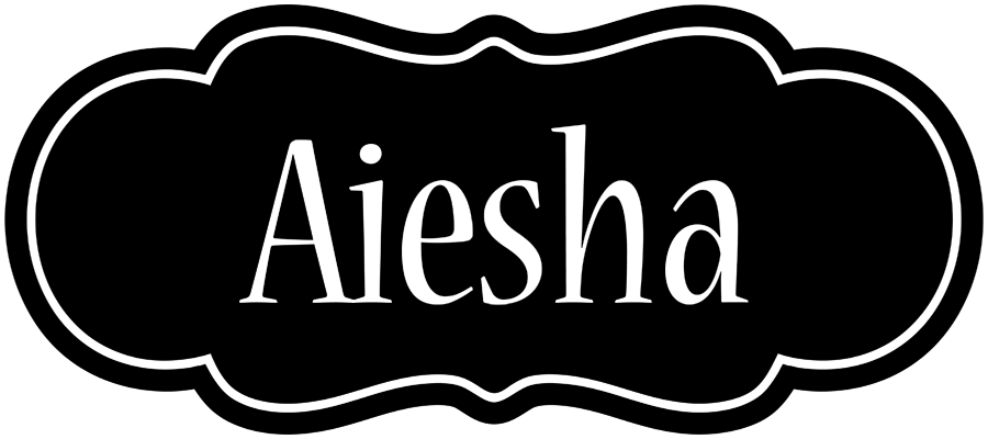 Aiesha welcome logo