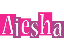 Aiesha whine logo