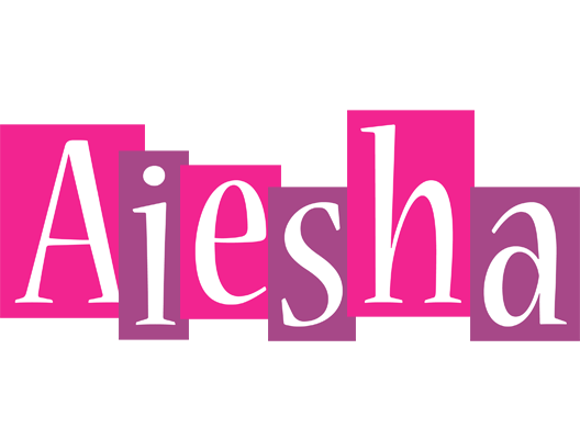 Aiesha whine logo