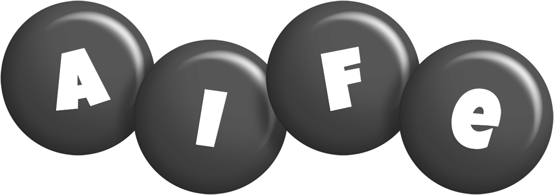 Aife candy-black logo