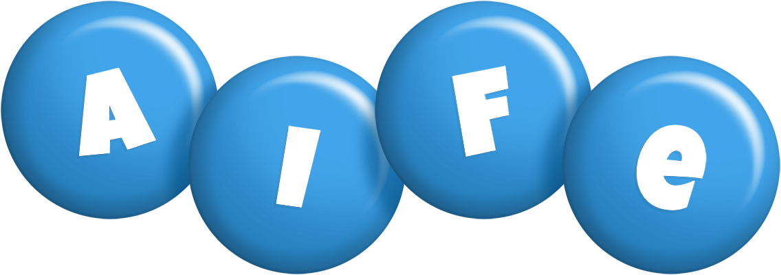 Aife candy-blue logo