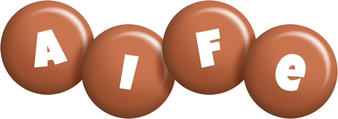 Aife candy-brown logo