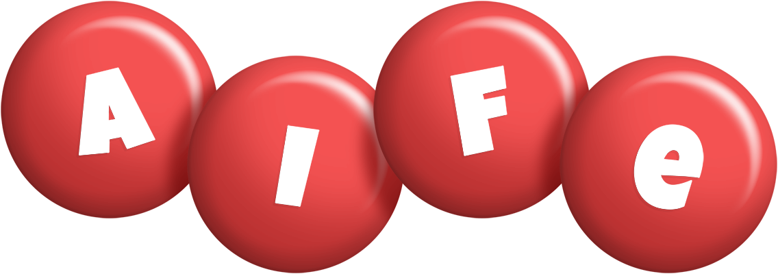 Aife candy-red logo