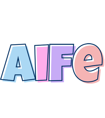 Aife pastel logo