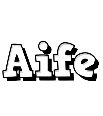 Aife snowing logo