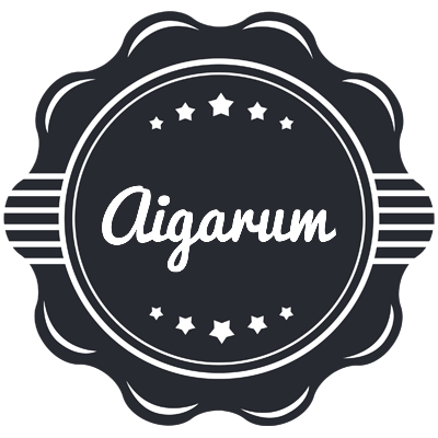 Aigarum badge logo