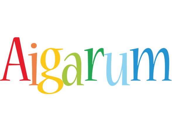 Aigarum birthday logo