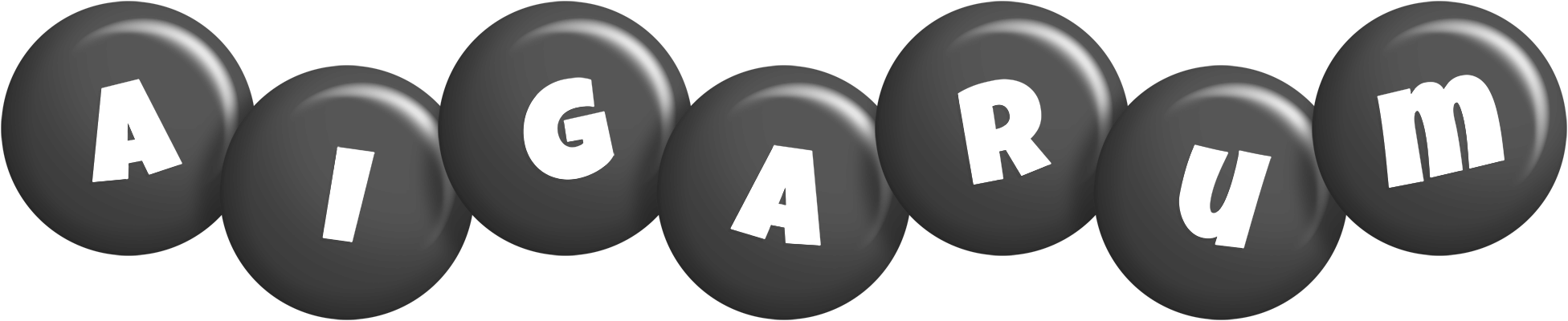 Aigarum candy-black logo