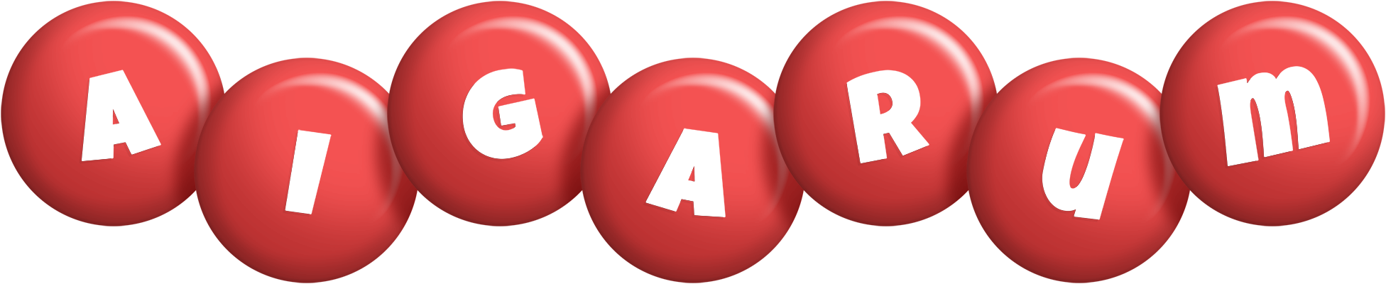 Aigarum candy-red logo