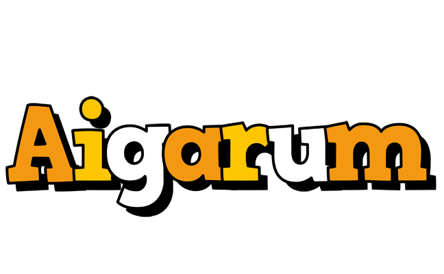Aigarum cartoon logo