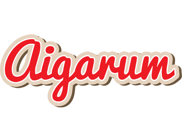 Aigarum chocolate logo