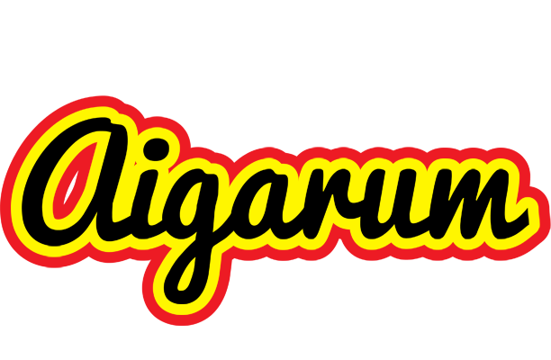 Aigarum flaming logo