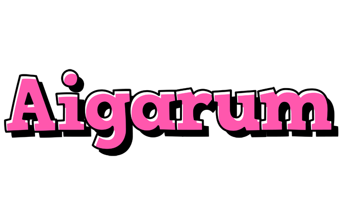 Aigarum girlish logo