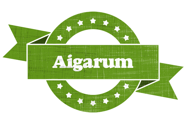 Aigarum natural logo