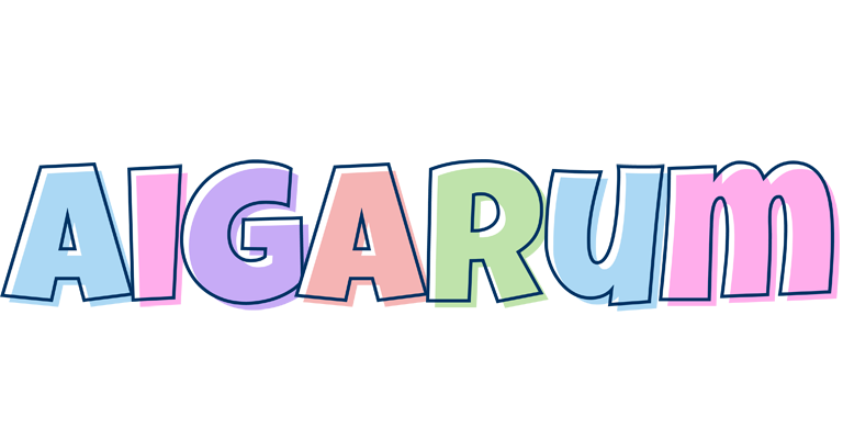 Aigarum pastel logo