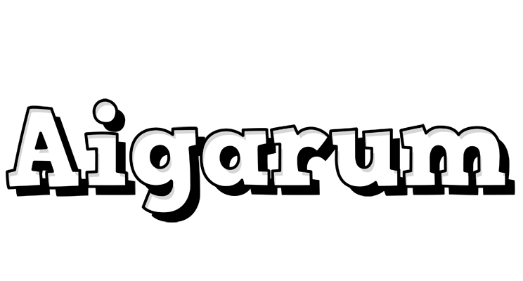 Aigarum snowing logo