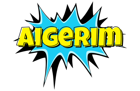 Aigerim amazing logo