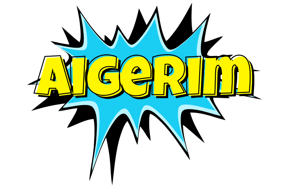 Aigerim amazing logo