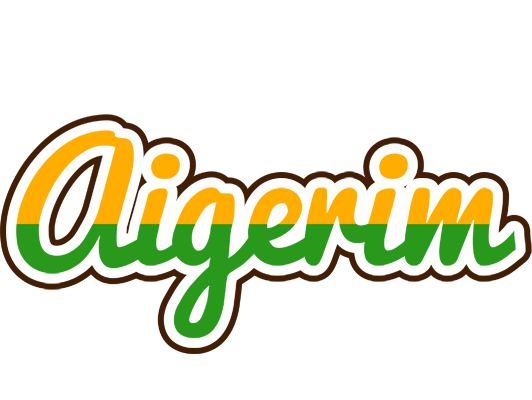 Aigerim banana logo
