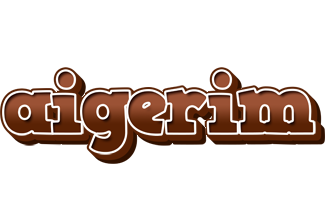 Aigerim brownie logo