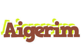 Aigerim caffeebar logo