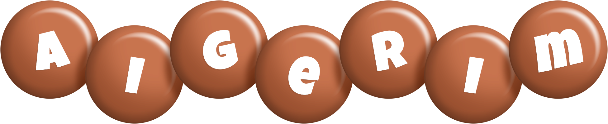 Aigerim candy-brown logo
