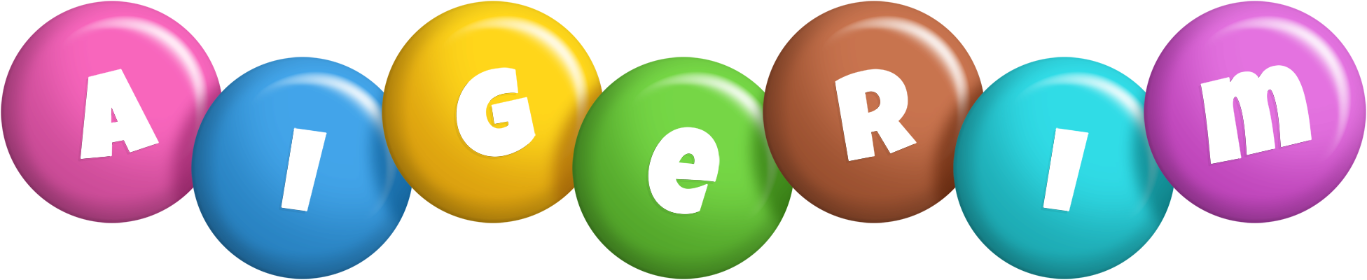 Aigerim candy logo