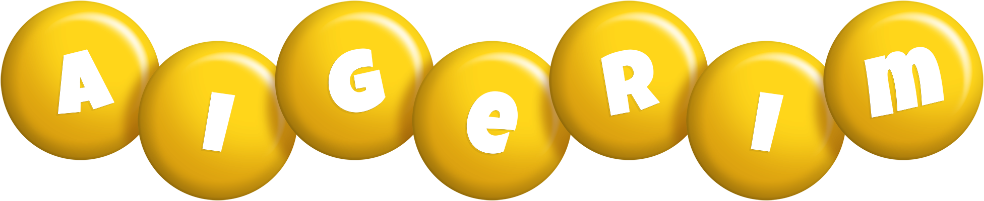Aigerim candy-yellow logo