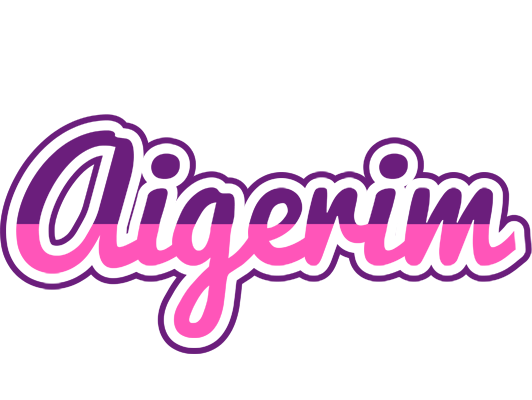 Aigerim cheerful logo