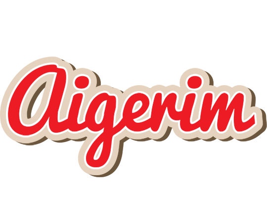 Aigerim chocolate logo