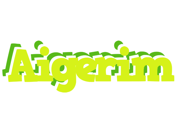 Aigerim citrus logo