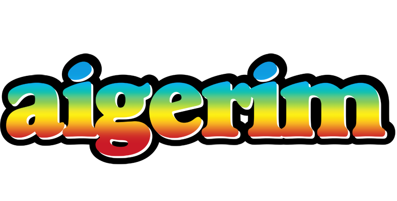 Aigerim color logo