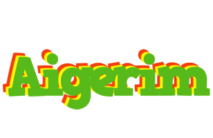 Aigerim crocodile logo