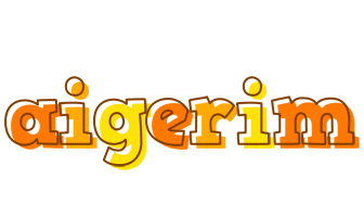 Aigerim desert logo