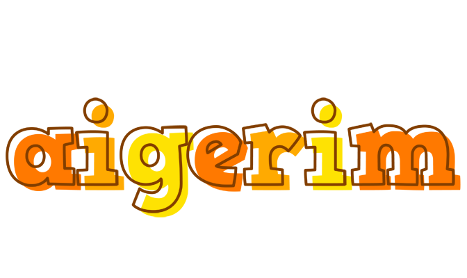 Aigerim desert logo