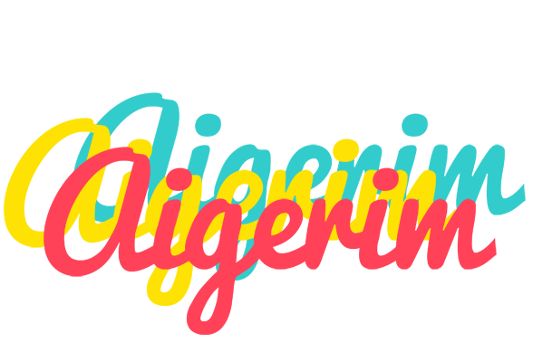 Aigerim disco logo